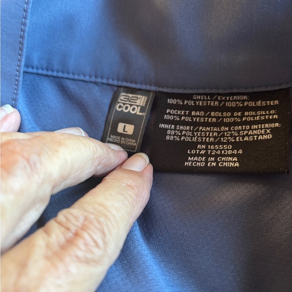 32 Degrees Cool Blue Cargo Skorts Large - Picture 6 of 7